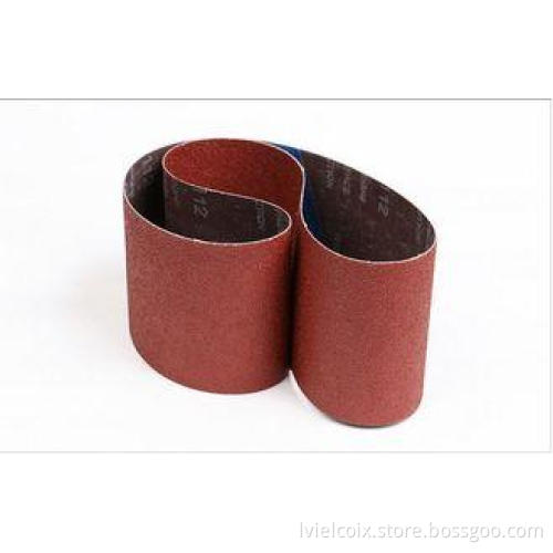 Narrow Aluminum Oxide Sanding Belts Semi Open Coated For Dr